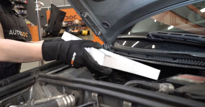 2010 Seat Exeo Sedan wymiana Filtr powietrza kabinowy: darmowe instrukcje warsztatowe