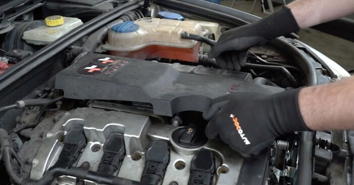 How to change Poly V-Belt on Seat Exeo Saloon 2008 - free PDF and video manuals
