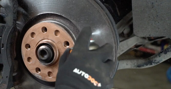 Wie schmierig ist es, selber zu reparieren: Querlenker beim Seat Exeo Limousine 1.8 T 2014 wechseln – Downloaden Sie sich Bildanleitungen