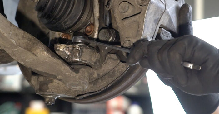How to remove SEAT EXEO 1.6 2013 Control Arm - online easy-to-follow instructions