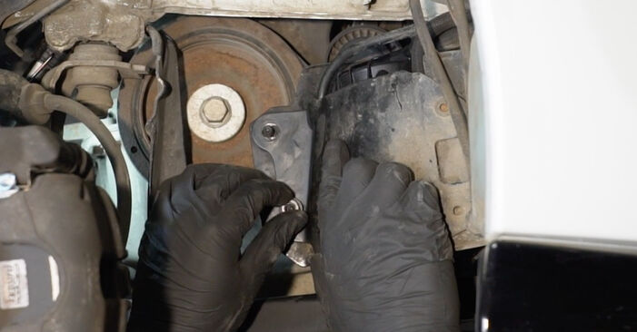 Dacia Duster Kastenwagen 1.5 dCi 2013 Keilrippenriemen wechseln: Kostenfreie Reparaturwegleitungen