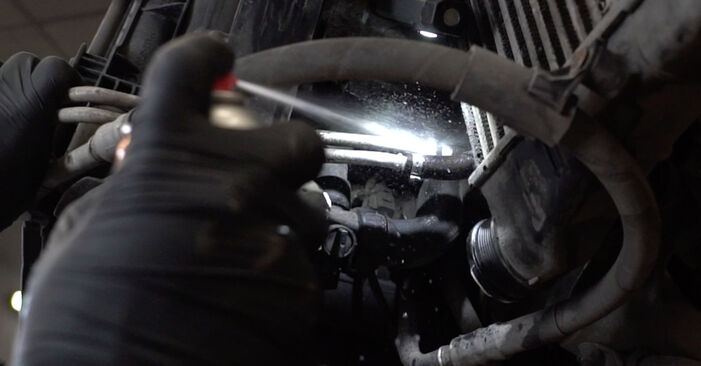 Cómo reemplazar Bomba de Agua + Kit de Distribución en un SEAT Toledo III (5P2) 1.9 TDI 2005 - manuales paso a paso y guías en video