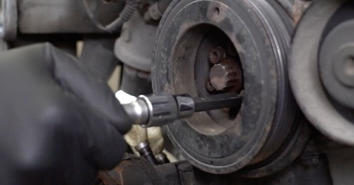 Hvor lang tid tager en udskiftning: Vandpumpe + Tandremssæt på VW PASSAT - informativ PDF-manual