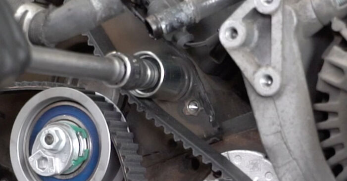 Wie lange braucht der Teilewechsel: Wasserpumpe + Zahnriemensatz am VW Golf 6 Cabrio 2013 - Einlässliche PDF-Wegleitung