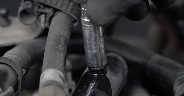 How to change Water Pump + Timing Belt Kit on VW Golf V Hatchback (1K1) 2008 - tips and tricks