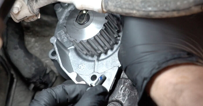 How to remove CITROËN DISPATCH 1.6 HDi 90 16V 2011 Water Pump + Timing Belt Kit - online easy-to-follow instructions