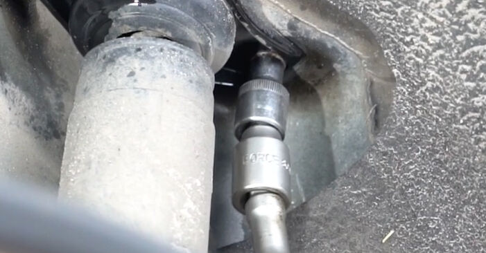 Wie kompliziert ist es, selbst zu reparieren: Stoßdämpfer am Volvo v70 bw 2.0 D4 2013 ersetzen – Laden Sie sich illustrierte Wegleitungen herunter