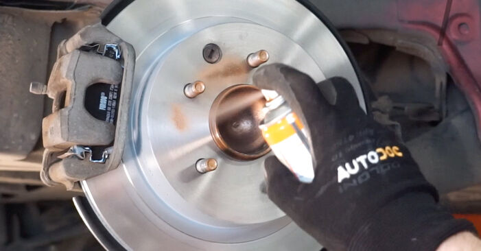 INFINITI JX Closed Off-Road Vehicle 3.5 AWD 2014 Bremsbeläge wechseln: Kostenfreie Reparaturwegleitungen