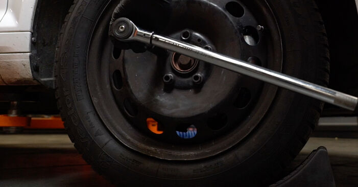 Samodzielna wymiana Zacisk hamulca w SEAT Ibiza Sportcoupe Furgon / liftback (6J1) 1.2 TDI 2011