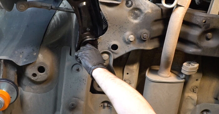 Step-by-step recommendations for DIY replacement Audi A1 8x 2014 1.4 TDI Control Arm