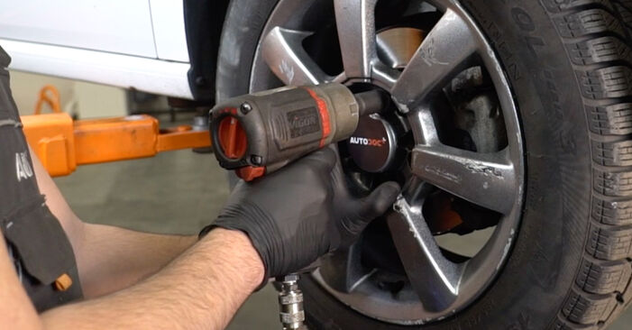 Audi A1 8x 1.2 TFSI 2012 Control Arm replacement: free workshop manuals