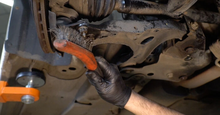 How to remove SEAT IBIZA 1.9 TDI 2012 Control Arm - online easy-to-follow instructions