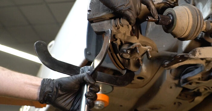 Wie schmierig ist es, selber zu reparieren: Stoßdämpfer beim Seat Ibiza 6J 1.2 TSI 2014 wechseln – Downloaden Sie sich Bildanleitungen