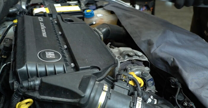 How to replace ABARTH PUNTO (199_) 1.4 (199.AXX1B) 2013 Oil Filter - step-by-step manuals and video guides