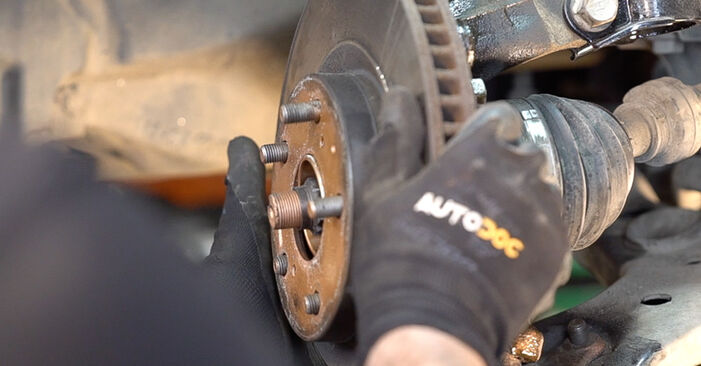 How to change Brake Discs on TOYOTA Auris Estate (_E18_) 2013 - tips and tricks