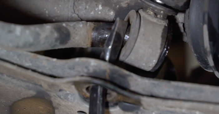 Wie schmierig ist es, selber zu reparieren: Koppelstange beim Seat Ibiza 6k 1.4 16V 1999 wechseln – Downloaden Sie sich Bildanleitungen