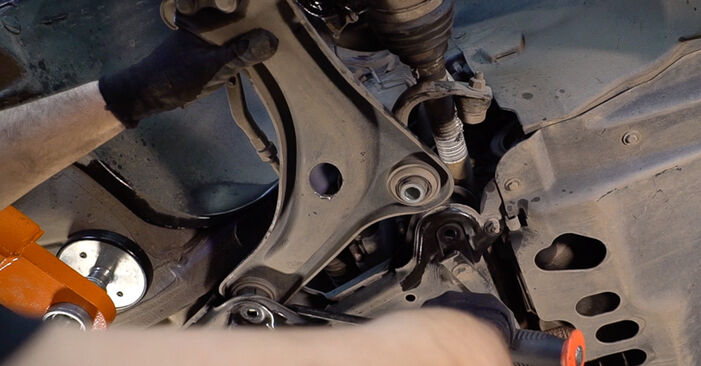 Citroen DS3 Hatchback 1.6 THP 155 2011 Control Arm replacement: free workshop manuals