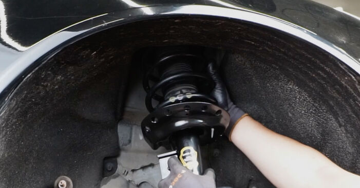 How to replace Shock Absorber on VOLVO XC70 II Estate (136) 2012: download PDF manuals and video instructions