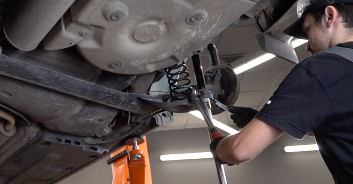 How to change Springs on VW Fox Hatchback (5Z1, 5Z3, 5Z4) 2015 - tips and tricks