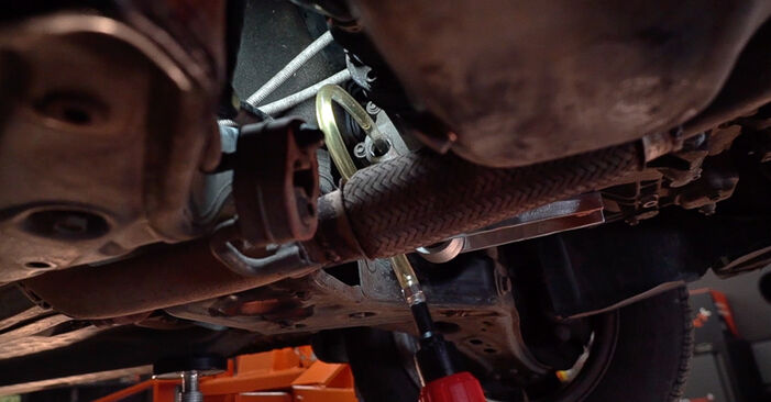 PORSCHE 944 2.5 Turbo Getriebeöl und Verteilergetriebeöl ersetzen: Tutorials und Video-Wegleitungen online