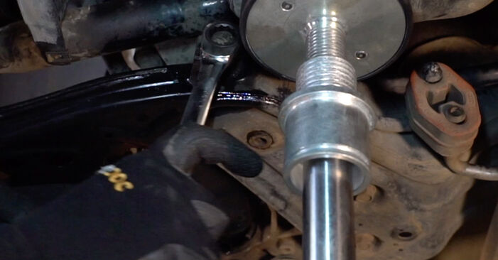 Changing Control Arm on VW Polo Saloon (9N4) 1.4 TDi 2005 by yourself