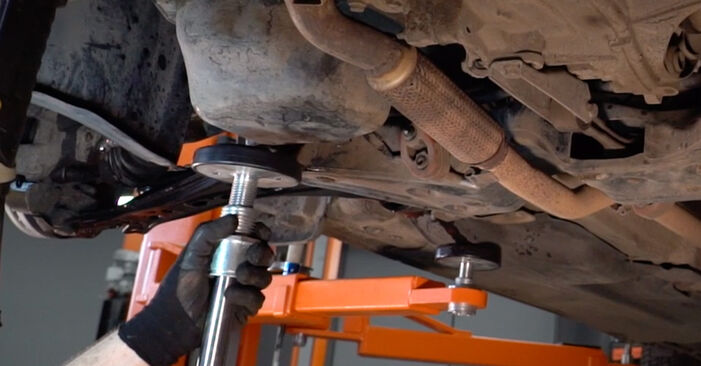 How to remove VW POLO 1.4 2006 Control Arm - online easy-to-follow instructions