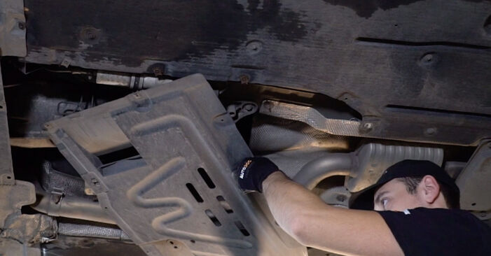 Cómo reemplazar Filtro de Combustible en un ALPINA D5 Touring (F11) 3.0 BiTurbo 2012 - manuales paso a paso y guías en video