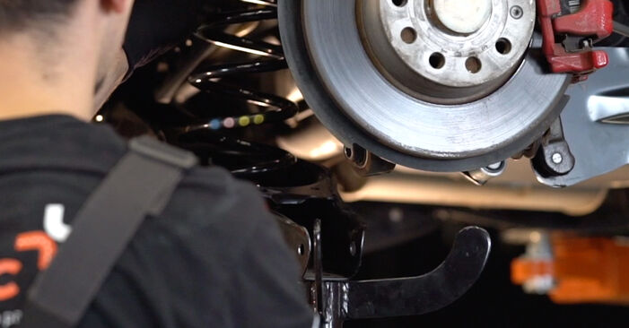 Wie schmierig ist es, selber zu reparieren: Domlager beim Audi TT Roadster 2.0 TFSI quattro 2013 wechseln – Downloaden Sie sich Bildanleitungen