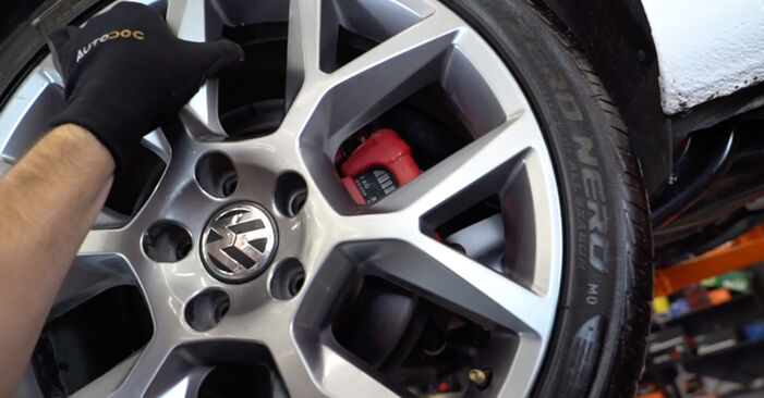 VW T-ROC Roulement de roue remplacement : manuels d'atelier gratuits