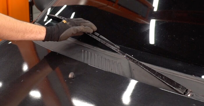 Changing Wiper Blades on NISSAN 300 ZX (Z32) 3.0 1992 by yourself