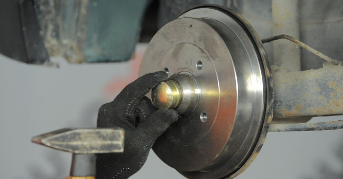 Replacing Brake Shoes on VW Vento 1h2 1993 1.8 by yourself