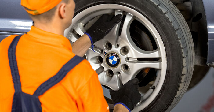 BMW 3 SERIES Stabdžių apkaba keitimas: nemokamos remonto instrukcijos