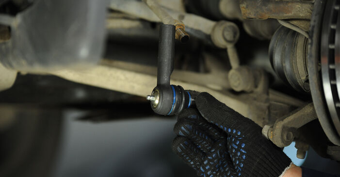 Replacing Track Rod End on Nissan Navara D22 Platform 2007 2.5 Di 4WD by yourself