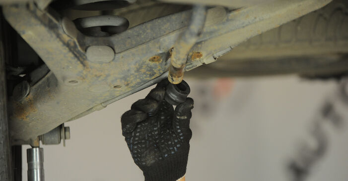 Jak trudno jest to zrobić samemu: wymień Tuleja drążka stabilizatora w SEAT Alhambra 7M 2.8 V6 2002 - pobierz ilustrowany przewodnik