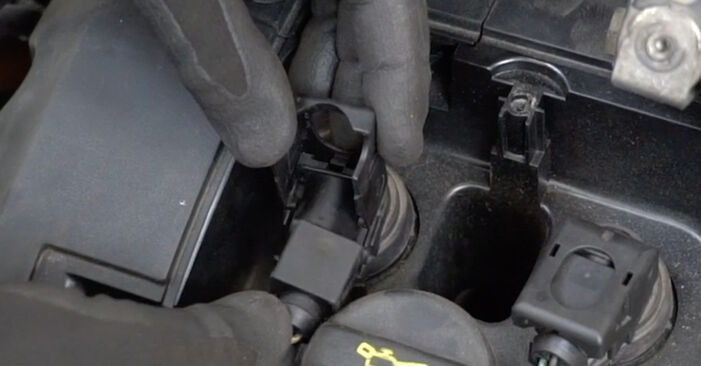 Citroen DS3 Hatchback 1.6 THP 155 2011 Spark Plug replacement: free workshop manuals