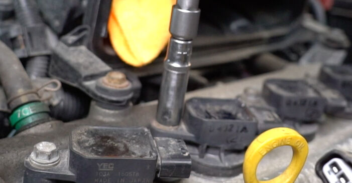 Need to know how to renew Spark Plug on TOYOTA 4RUNNER 1985? This free workshop manual will help you to do it yourself