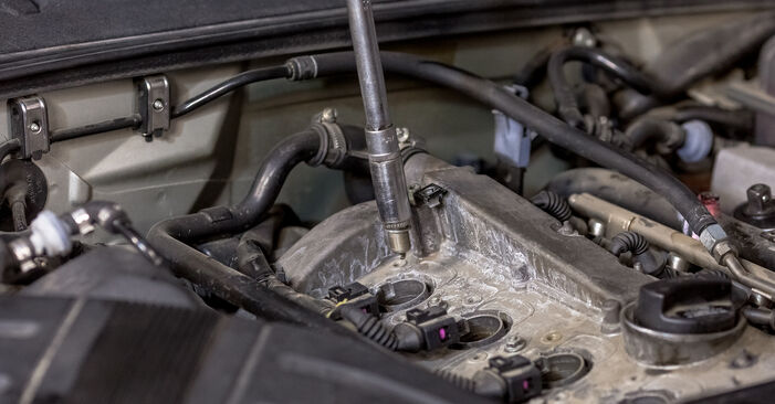 VW BORA 2014 Запалителна свещ стъпка по стъпка наръчник за смяна