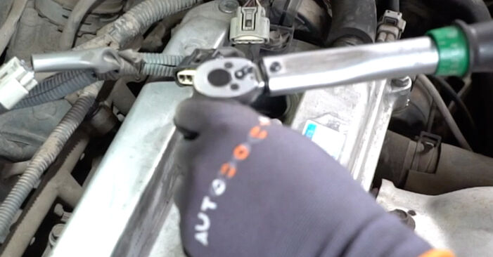 How to remove TOYOTA MATRIX 2.4 (AZE14_) 2012 Spark Plug - online easy-to-follow instructions