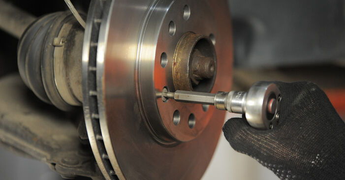 Changing Brake Discs on VAUXHALL Meriva Mk II (B) (S10) 1.7 CDTI 2013 by yourself