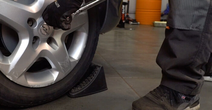 Changing of Brake Pads on Astra H A04 2007 won't be an issue if you follow this illustrated step-by-step guide