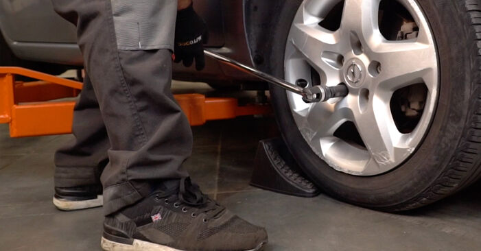 How to replace VAUXHALL Adam (M13) 1.2 2013 Brake Pads - step-by-step manuals and video guides