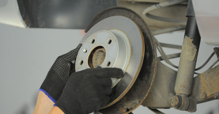 VAUXHALL ASTRA 1.6 16V Brake Discs replacement: online guides and video tutorials