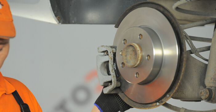 Step-by-step recommendations for DIY replacement Astra H A04 2006 1.4 i 16V (L08) Brake Discs