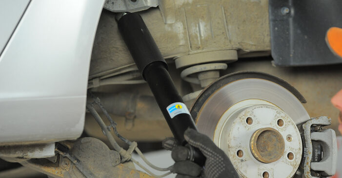Step-by-step recommendations for DIY replacement Zafira C P12 2016 1.6 CNG (75) Shock Absorber
