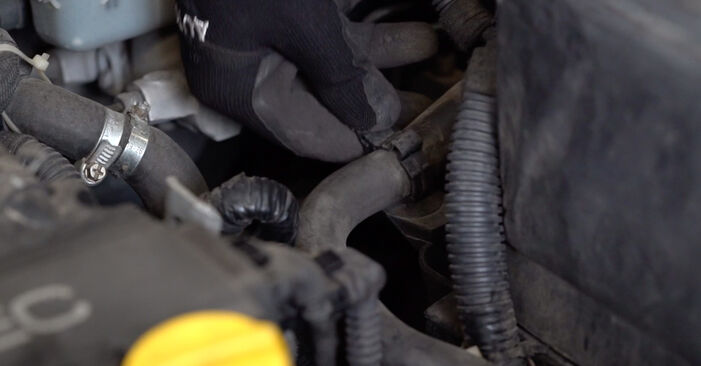 How to change Oil Filter on VAUXHALL AGILA Mk I (A) 2000 - free PDF and video manuals