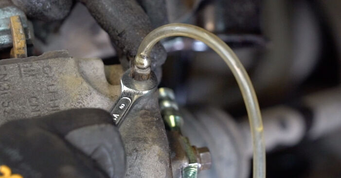 How to remove VAUXHALL ASTRA 1.8 16V (F08, F48) 2002 Brake Hose - online easy-to-follow instructions