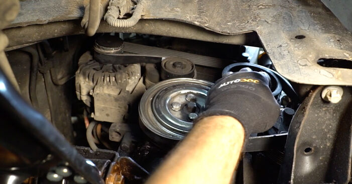 VAUXHALL AGILA 1.2 i 16V Poly V-Belt replacement: online guides and video tutorials