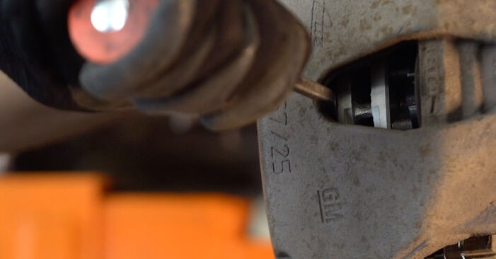 Adam (M13) 1.2 2023 Brake Calipers DIY replacement workshop manual