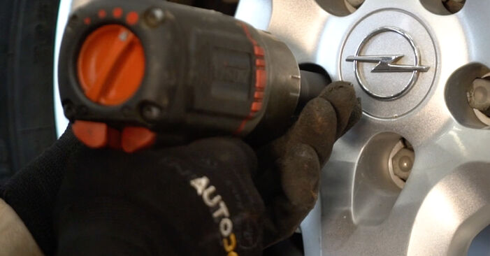 Meriva B (S10) 1.6 CDTI (75) 2013 Brake Discs DIY replacement workshop manual