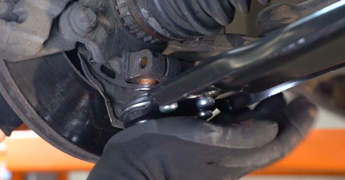 How to change Control Arm on VAUXHALL MERIVA Mk I (A) 2003 - free PDF and video manuals